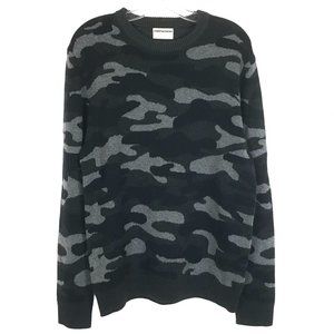 NWOT Medium Candy & Caviar Wool Camouflage Sweater